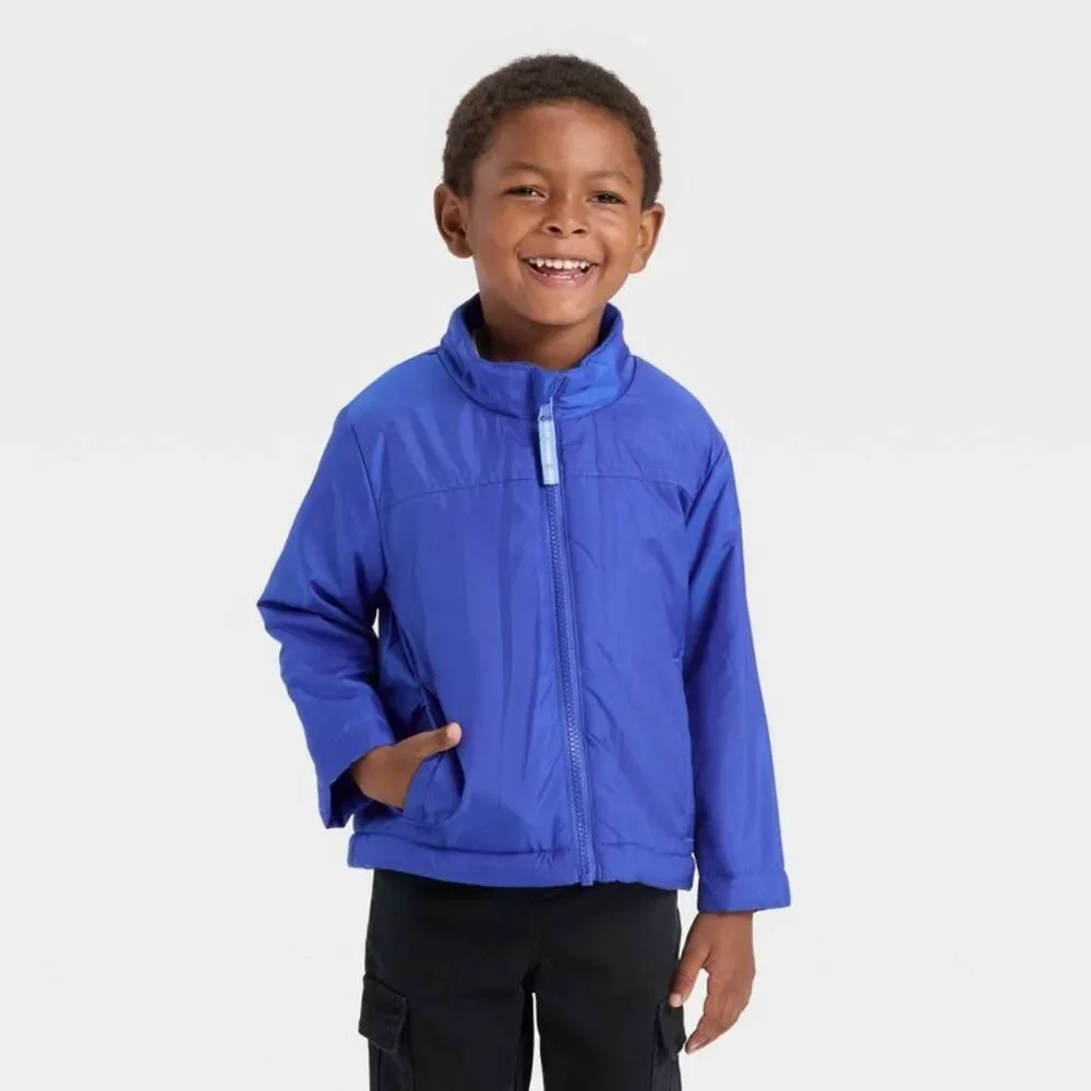 Cat & Jack - Toddler Boys' 3-in-1 Snowplay Jacket - Cat & Jack  Blue